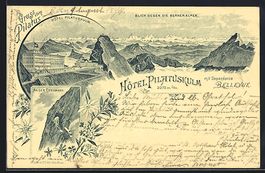 Vorläufer-Lithographie Pilatuskulm, 189