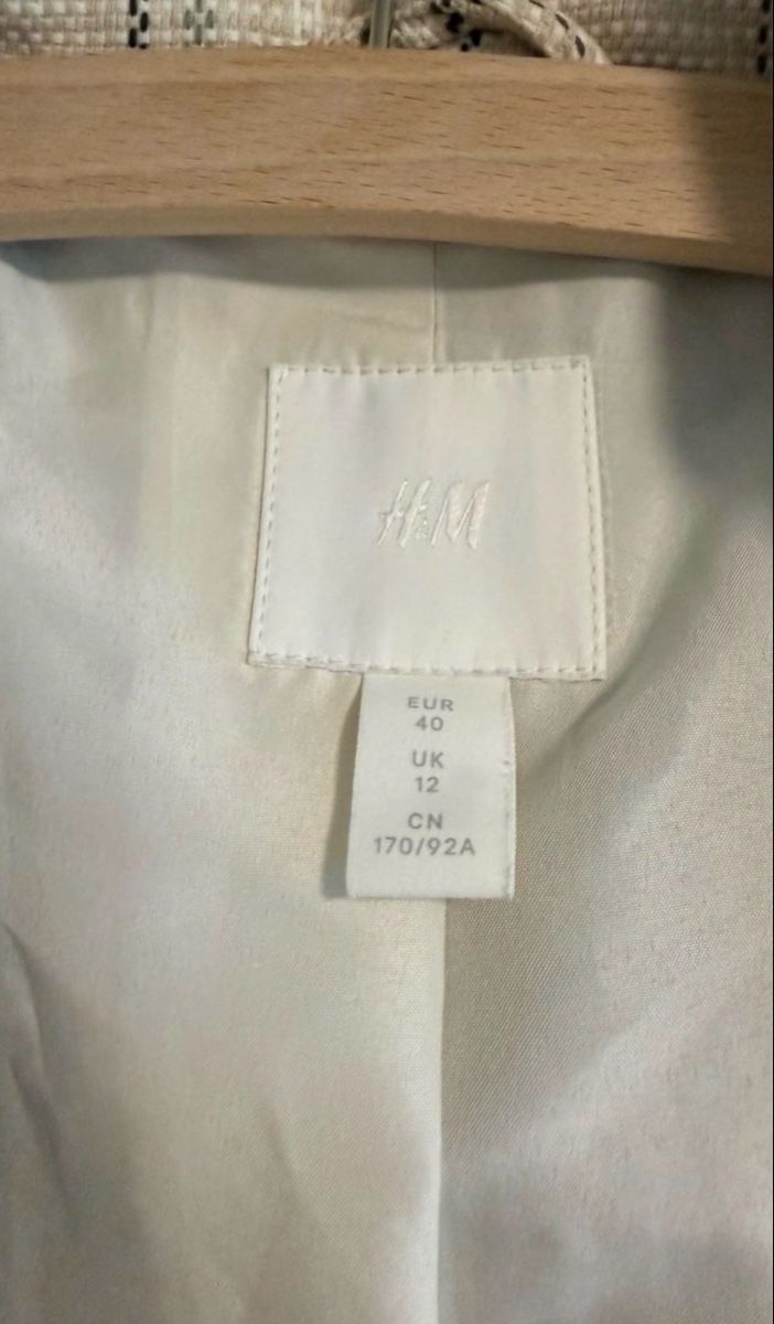 H&M Giacche: Blazer von H&M, Grösse M, kariert – Nuovo (secondo la descrizione) da Erlinsbach SO venduto da hallon480 1