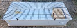 Nagetierkäfig aus Metall gebraucht in gutem Zustand