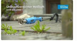 Güde Unkrautvernichter UVH 2000-600 - 94401
