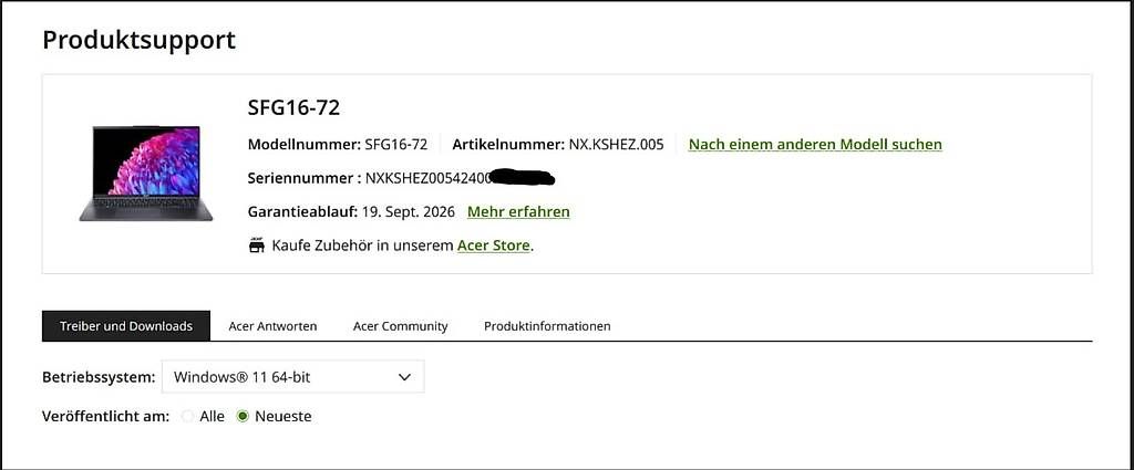 Acer Notebook: Acer Swift Go 16 OLED SFG16-72 – Usato da Uerkheim venduto da Isaloe 2