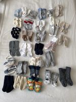 Babysocken Set, 34 Paar, Wintersocken, Grösse 15-18