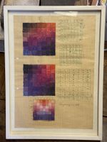 WEDER Jakob 1906-1990 konkrete Kunst Skizzenblatt  RAR