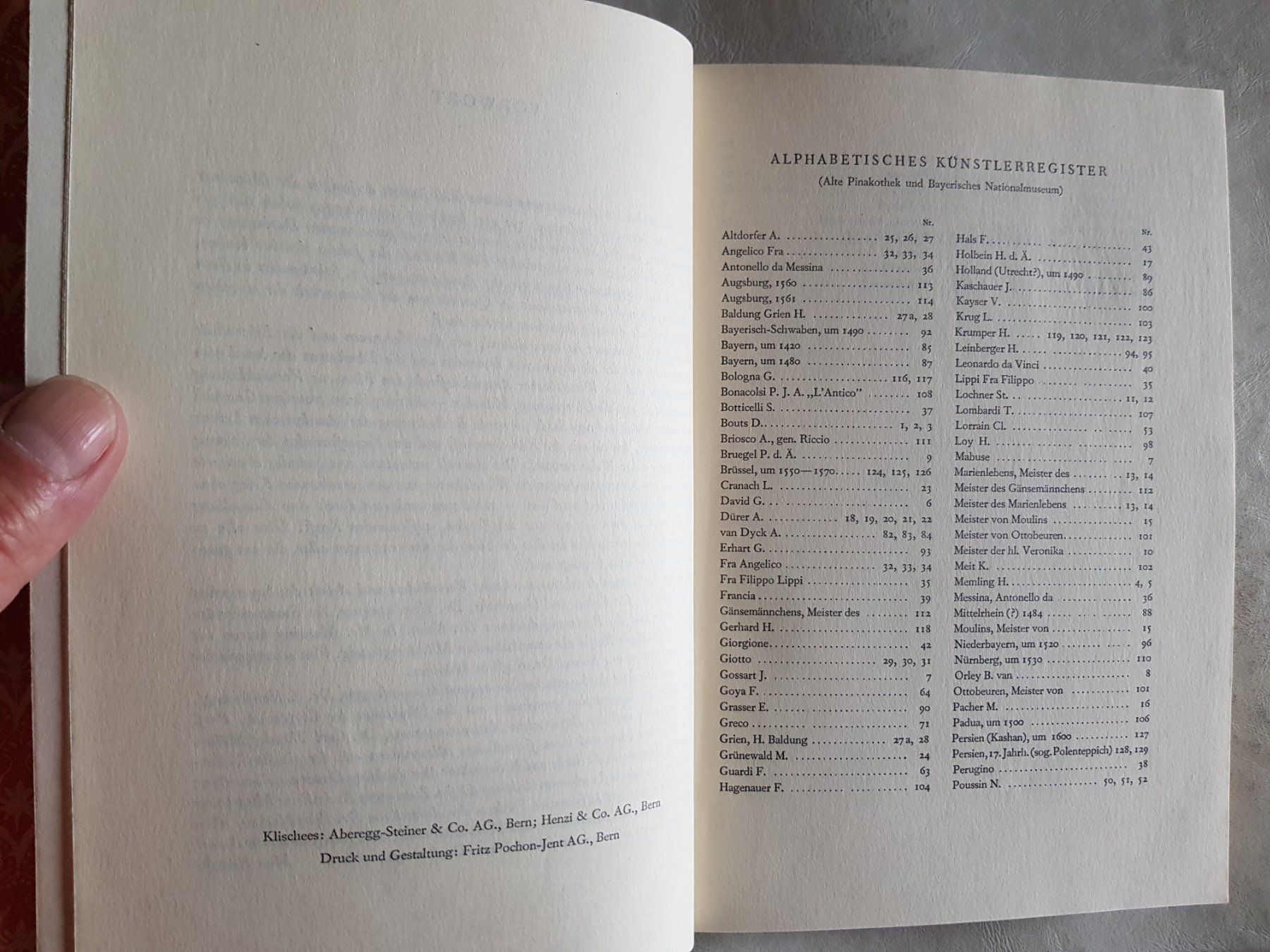 Bücher: Kunstwerke der Münchner Museen 1949 Berner Kunstmuseum – Gebraucht aus Walterswil BE von Lonitti 5