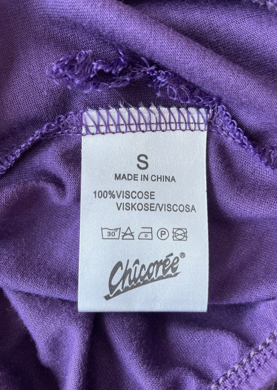 Tops: Pailletten-Top violett – Gebraucht aus Grenchen von M_ina 8