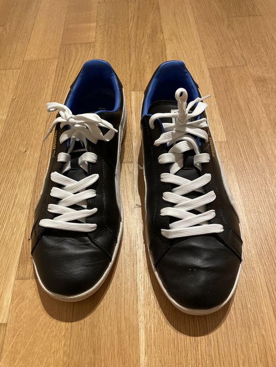 Puma Match Sneaker Gr. 45 Leder schwarz/weiss (Gebraucht) in Winterthur fÃ¼r CHF 20 â mit 
