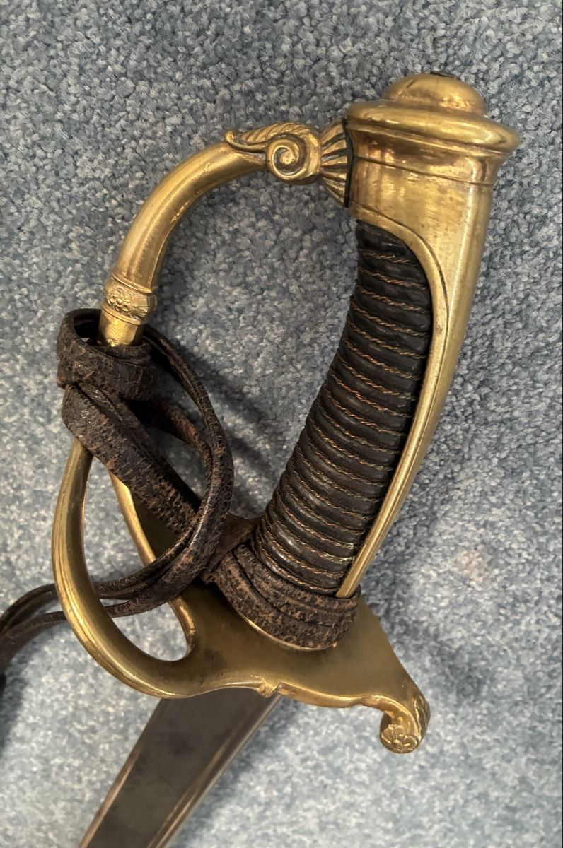 Armes blanches: Säbel 1842/52 mit CH-Kreuz – D'occasion à Gutenswil par Antiques77 2