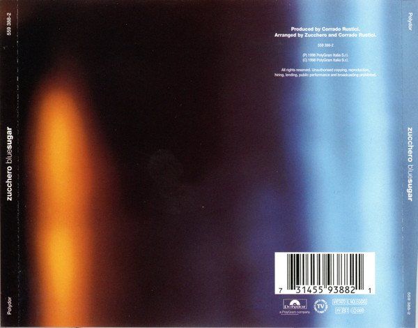CD: CD Zucchero - BlueSugar (1998) – Usato da Möriken AG venduto da mineralia 1