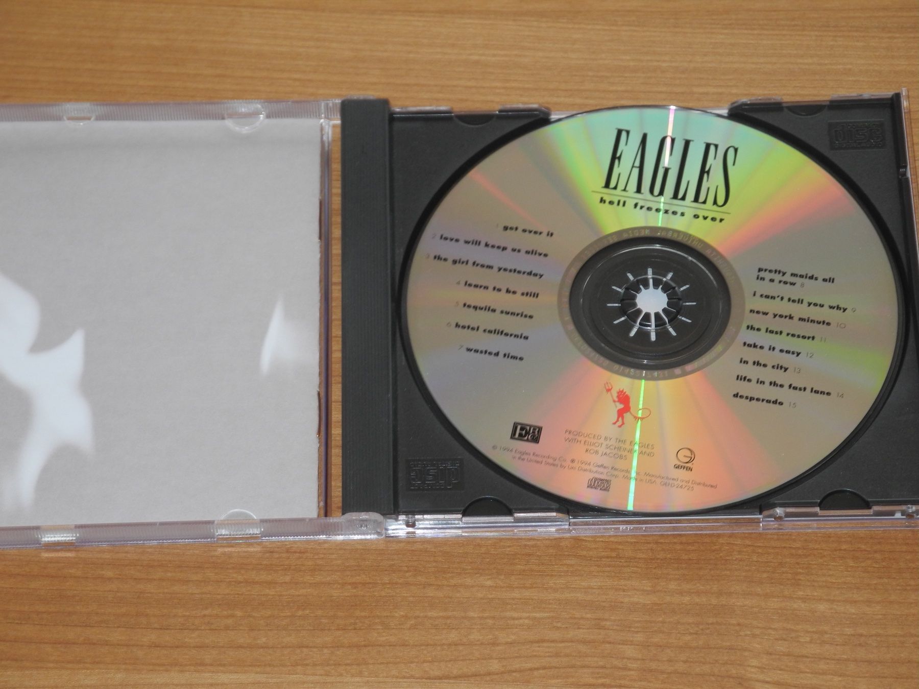 CD: THE EAGLES: HELL FREEZES OVER - GEFFEN - TOP! – Nuovo (secondo la descrizione) da Fahrwangen venduto da Swirl2 1