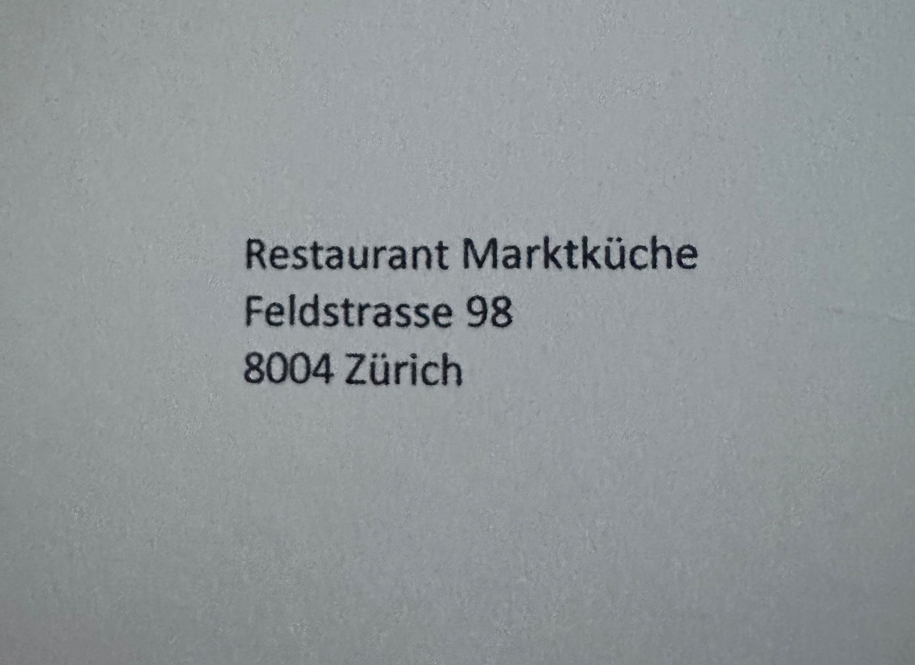 Bons: Restaurant Marktküche im Wert von CHF 250 – Neuf (Voir description) à Zürich par Emox 2