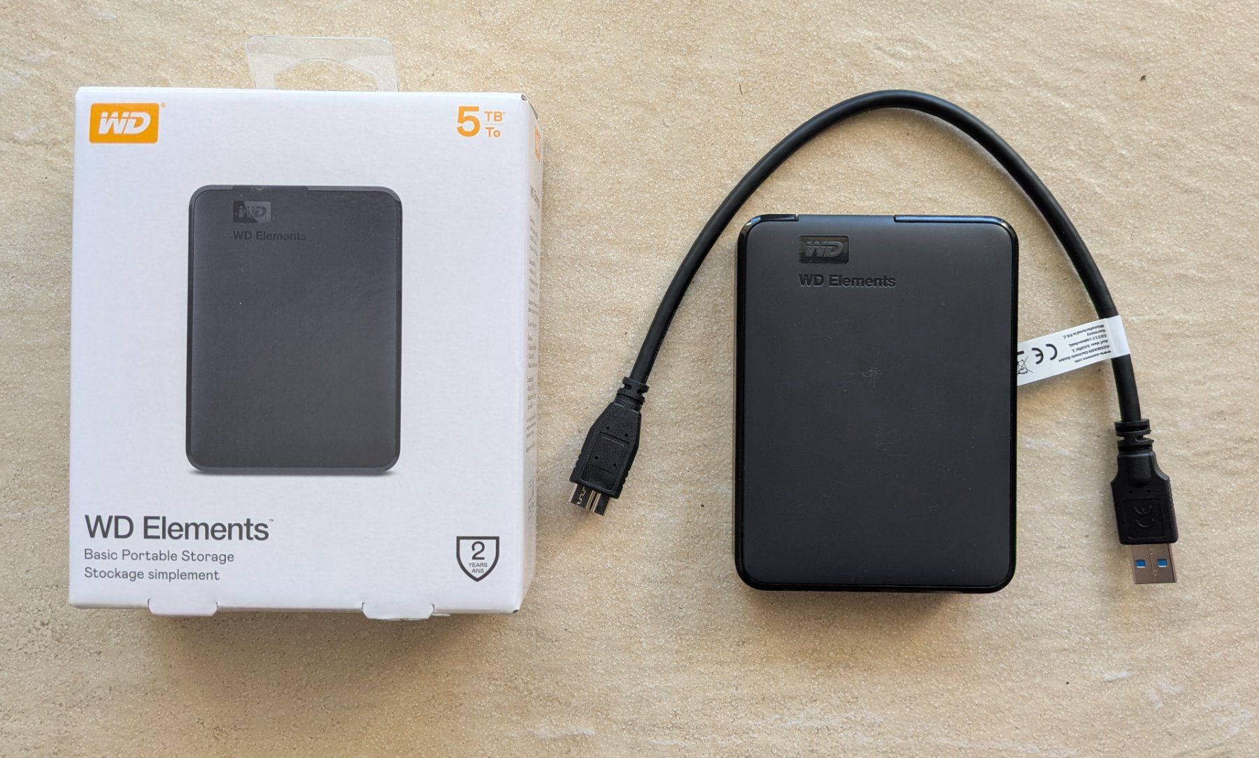 Western Digital Dischi rigidi: WD Elements 5TB – Usato da Martigny venduto da Rikiki