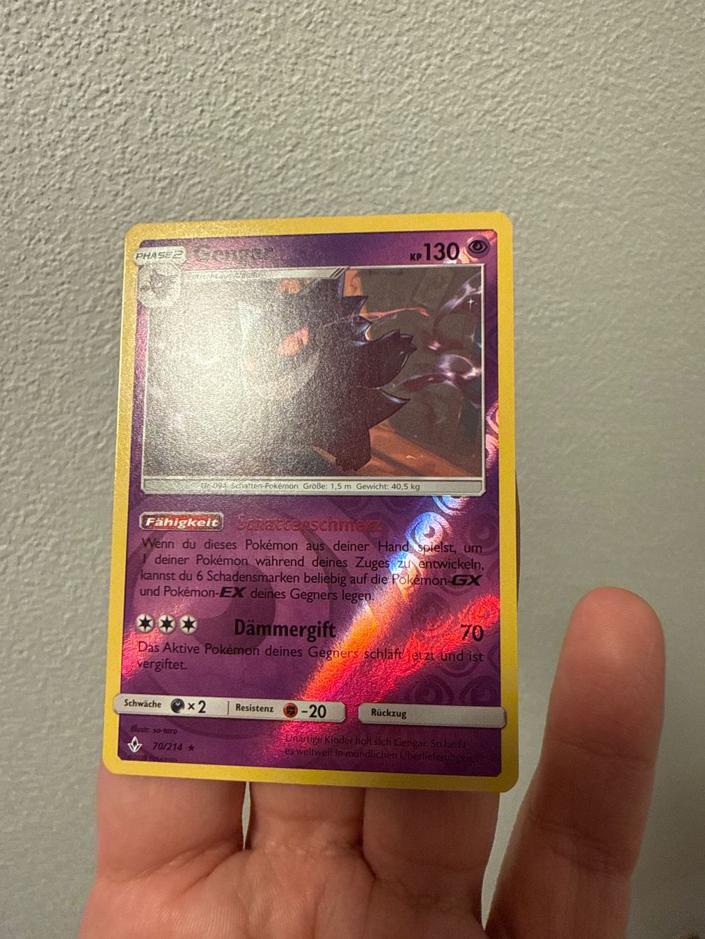Cartoline: Pokemon Gengar revers holo – Usato da Frauenfeld venduto da Poke_Toniii 1
