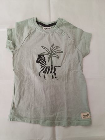 So Cute T-Shirt Gr 98 Mädchen Zebra grün