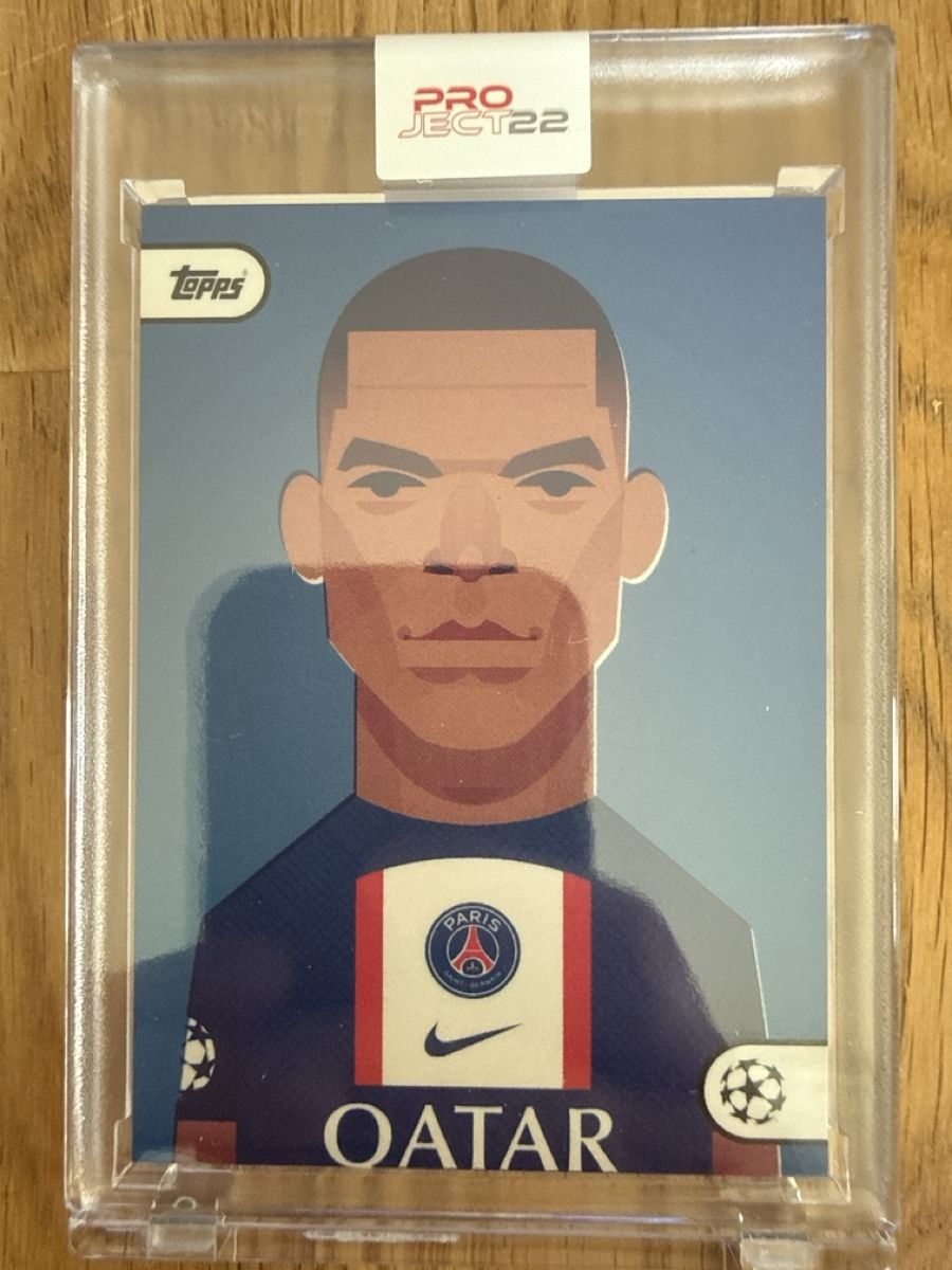 Topps Sammelbilder & Trading cards: Topps Project22 Kylian Mbappe Paris Saint-Germain Card – Neu (gemäss Beschreibung) aus Grabs von EDU2026