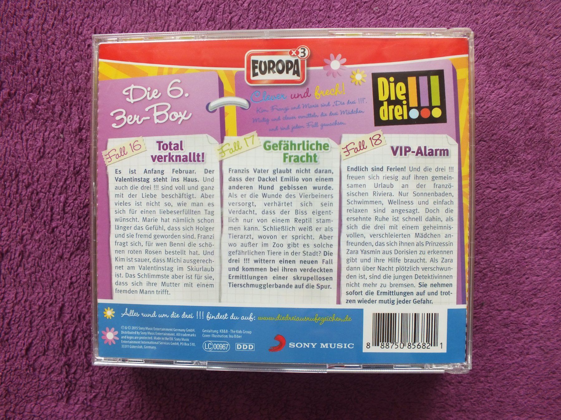 Hörbücher: 9 - Die drei !!! - Hörspiel - CD´s – Gebraucht aus Müllheim Dorf von Seeeule01 4