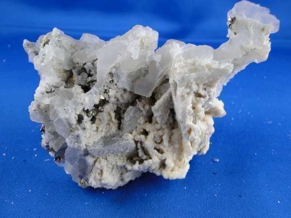 Mineralien & Heilsteine: Pyrit auf Calcit (UV-Pink) – Gebraucht aus Schinznach Bad von Demerald 7