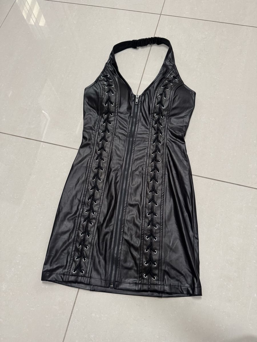 Vestiti: Rocker Mini Kleid elastisch von Lydia USA – Nuovo (secondo la descrizione) da Wangen SZ venduto da wakaawinhu 1
