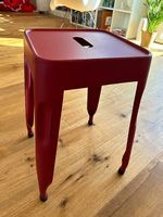 Metallhocker rot