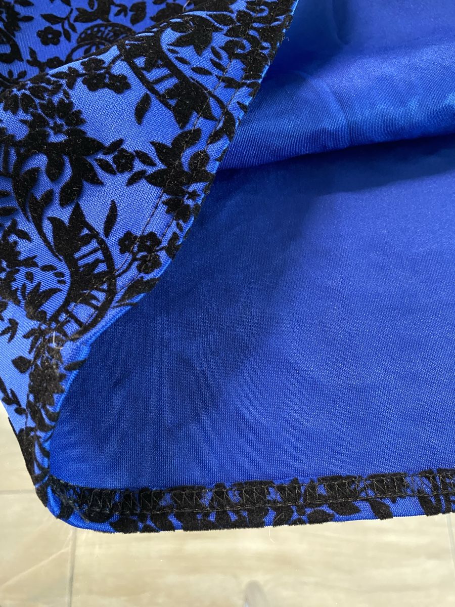 C&A Gonne: Rock mit Muster blau/schwarz neuwertig – Nuovo (secondo la descrizione) da Hausen AG venduto da corinne_g 4