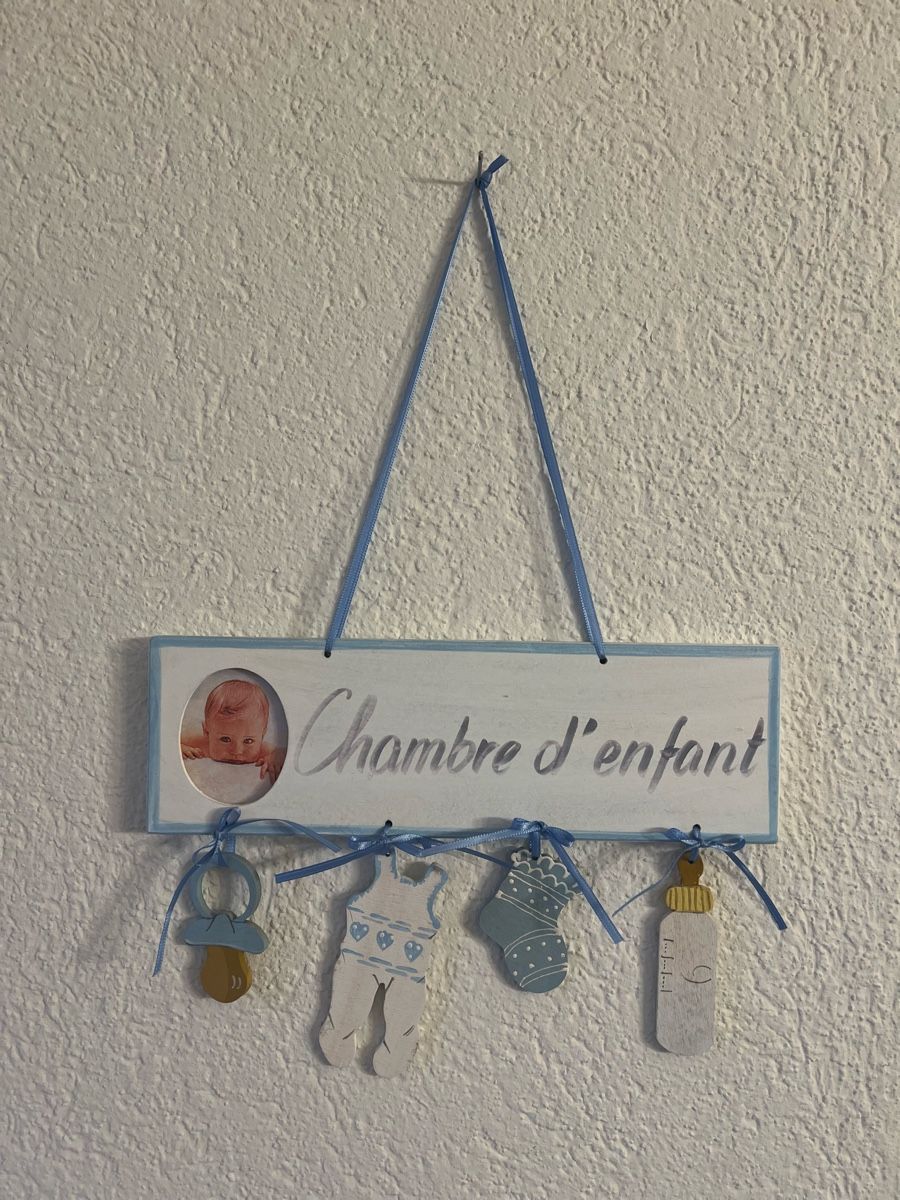 Schilder: Deko Babyzimmer Holzschild – Gebraucht aus Altdorf UR von JanAil