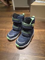 Kinder Winterstiefel Superfit blau grün sehr gut