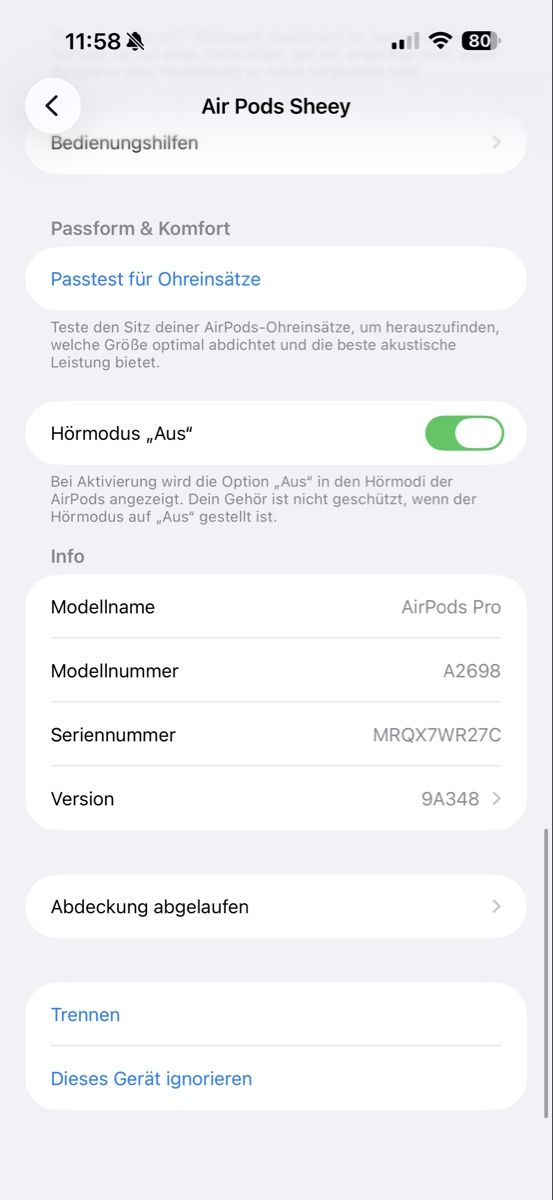 Apple Cuffie: Apple AirPods Pro 2. Generation mit MagSafe Ladecase – Usato da Wetzikon ZH venduto da shey7 4