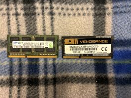 2 x 4Gb pc3l per laptop sodimm