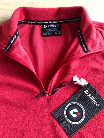 Micro-Fleece-Shirt von "Killtec", Gr. 36, rot