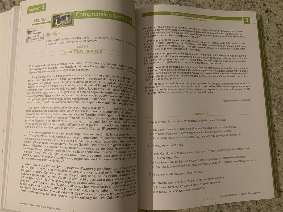 Libri: Spanish DELE C2 Exam Preparation Book + CD – Nuovo (secondo la descrizione) da Genève venduto da sunsustains 4