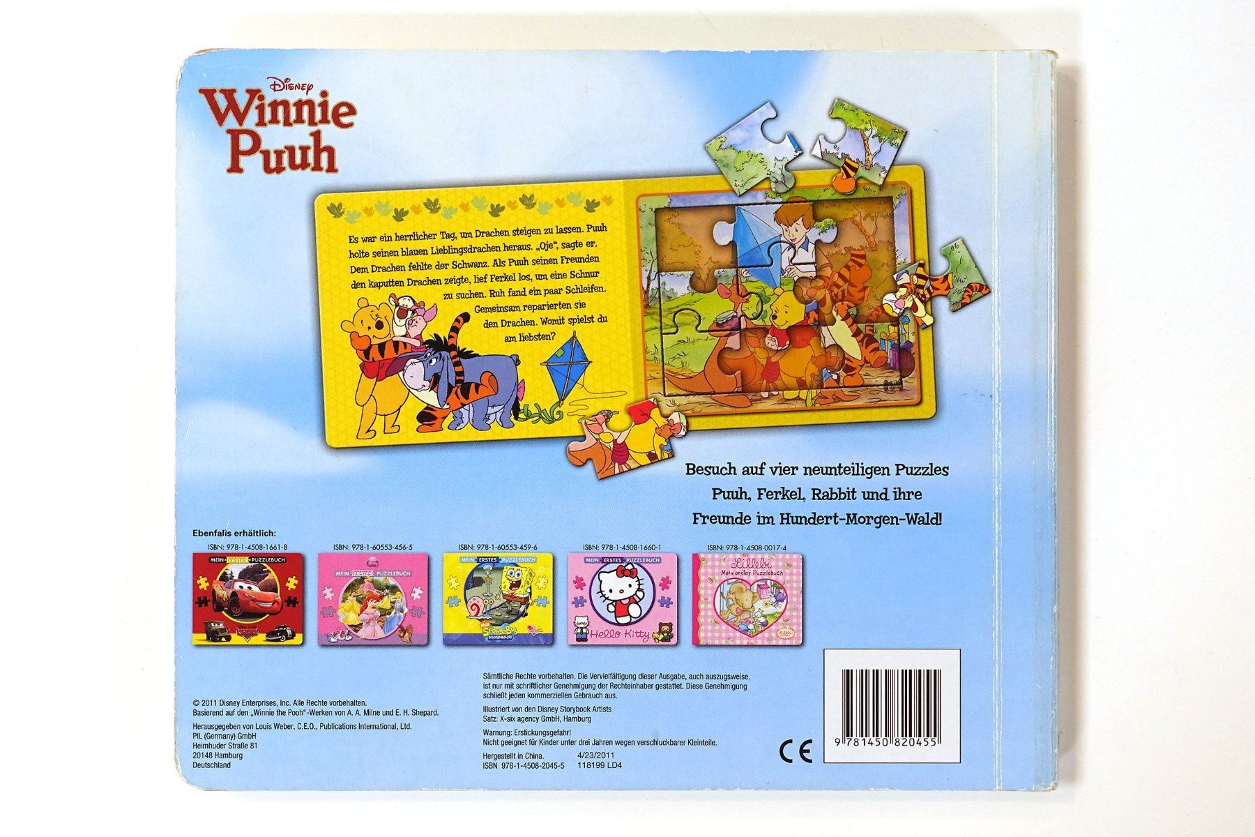 Libri: Kinder Puzzlebuch - Winnie Puuh - Disney – Nuovo (secondo la descrizione) da Buochs venduto da chicco64 6