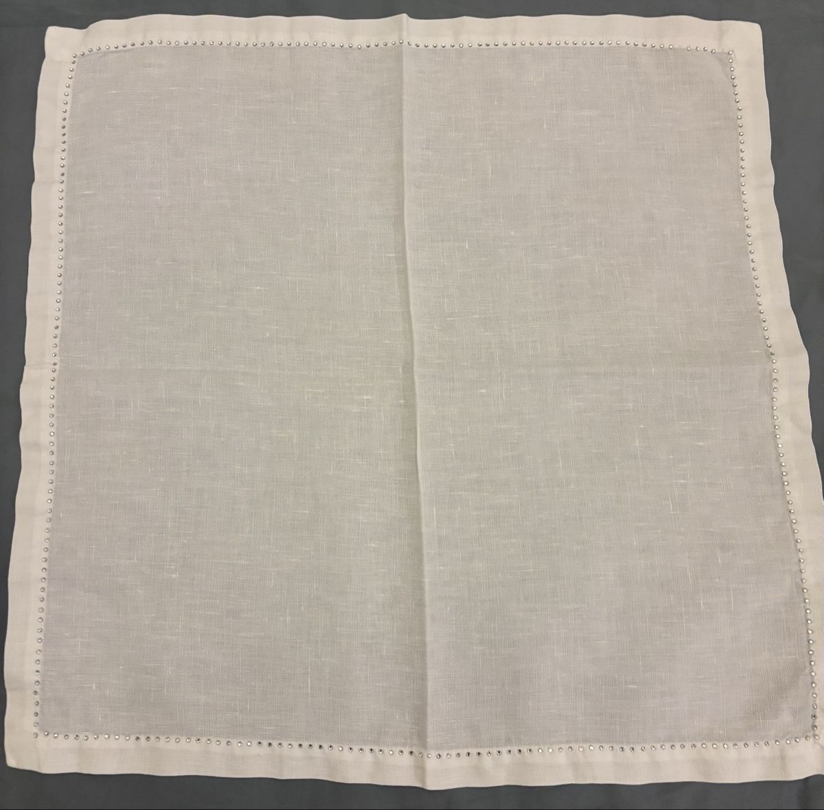 Set di piatti: 8 sets et 8 serviettes de table en lin – Usato da Genève venduto da ati_tj8f 7