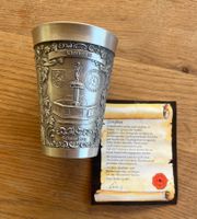 Sammlerstück: Zinnbecher Schramberg mit Zertifikat