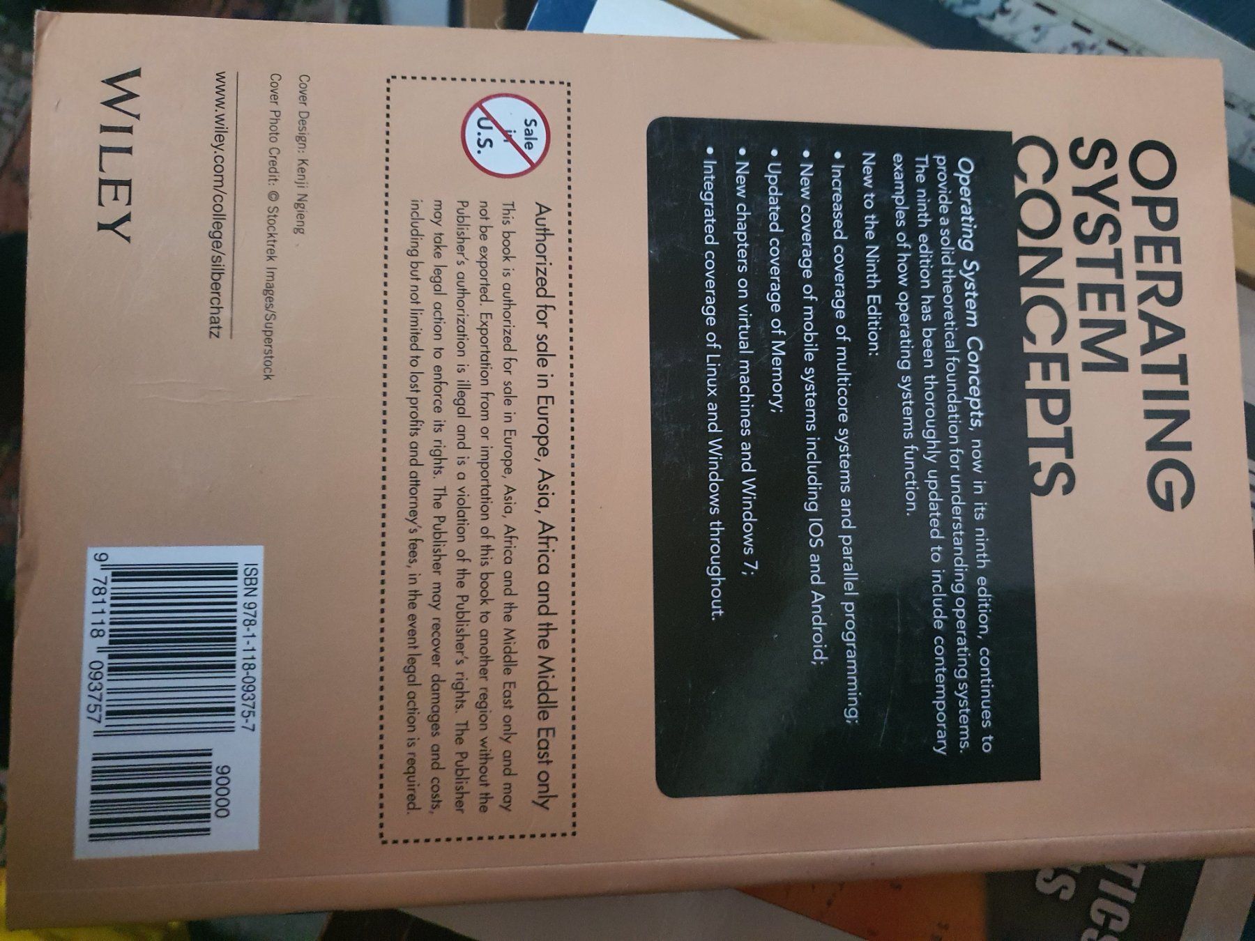 Bücher: Operating system complex 9eme ed. 2014 – Gebraucht aus DUGNY (-Leytron) von Rdeny 1