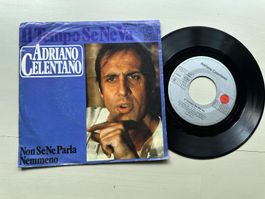 ADRIANO CELENTANO rare Single Kult Il tempo se ne va Italy