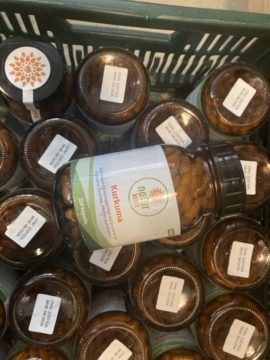Cibi & Specialità: Kurkuma in Kapseln – Nuovo e nell'imballaggio originale da Winterthur venduto da ele_ct6p 1