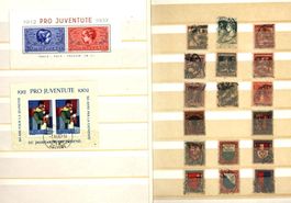 Pro Juventute SLG-1986 gest.  11 Seiten (PJ496)