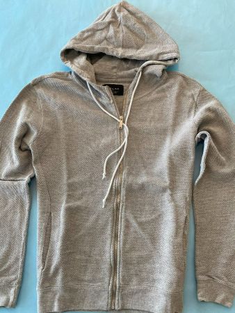 ZARA MAN Kaputzen-Pullover Herren grau