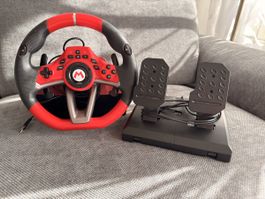 Hori Lenkrad und Pedale für Nintendo Switch, Mario Kart 