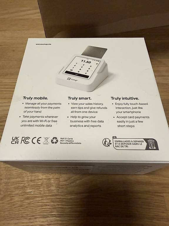 Registratore di cassa: SumUp Solo Kartenlesegerät  originalverpackt – Nuovo e nell'imballaggio originale da Zumikon venduto da Evy_80 1