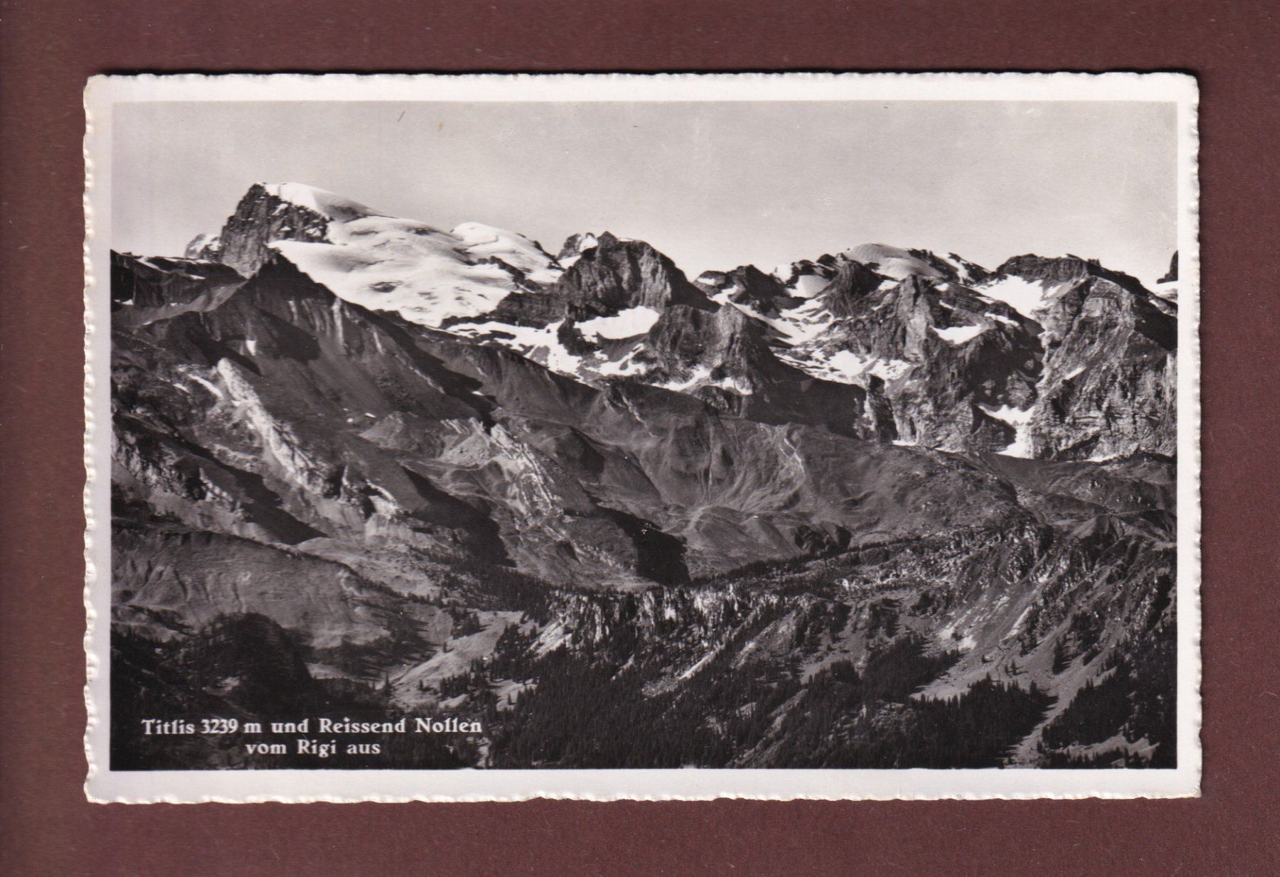 Cartoline postali: TITLIS und Reissend Nollen – Usato da Pully venduto da nicecards-shop