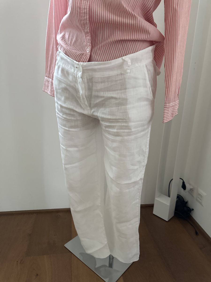Pantaloni: Leichte Leinenhosee Gr M/38 – Nuovo (secondo la descrizione) da Chur venduto da Renibe