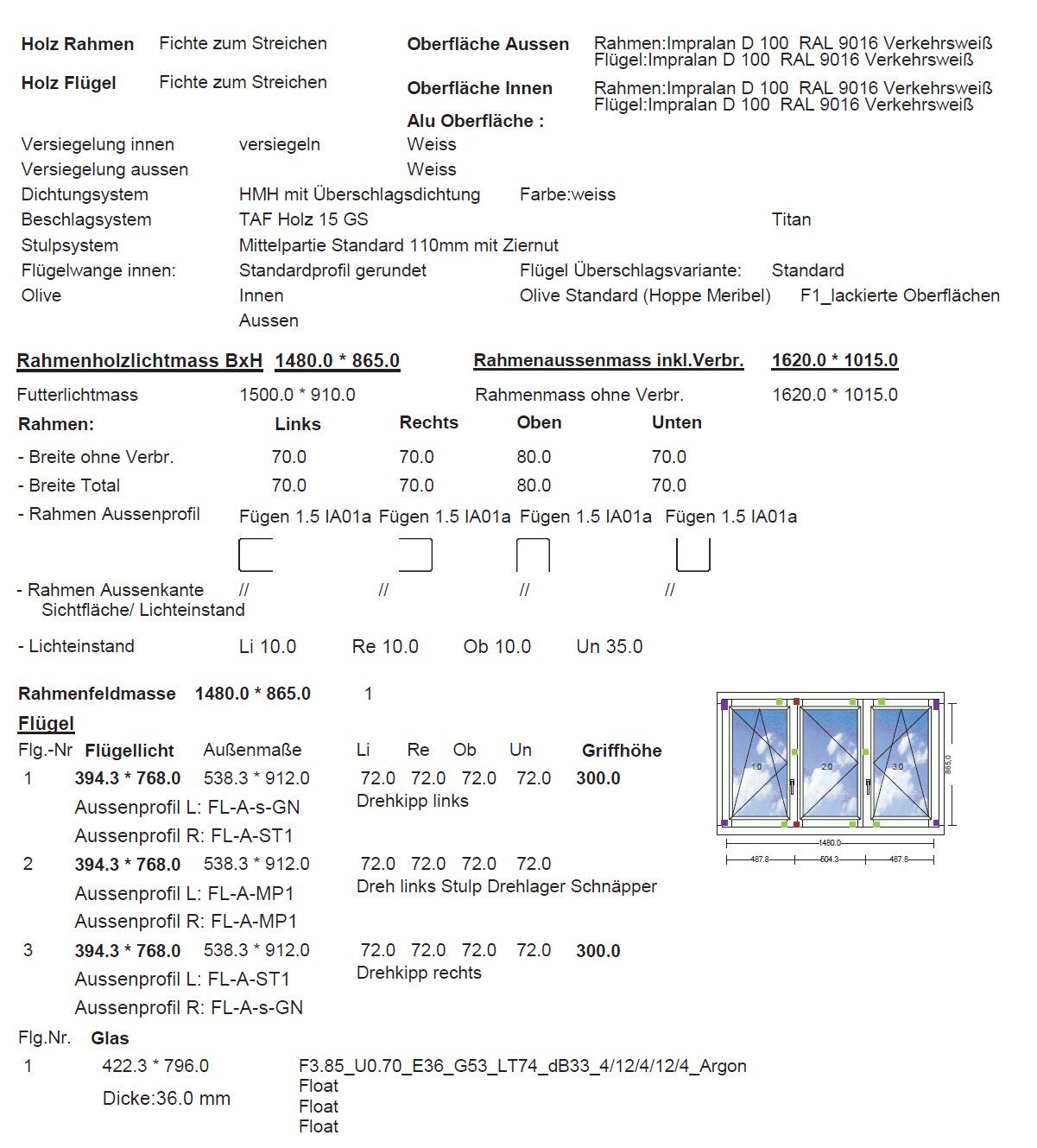 Fenster: Holzfenster – Neu (gemäss Beschreibung) aus Emmenmatt von GLB-Fenster 2