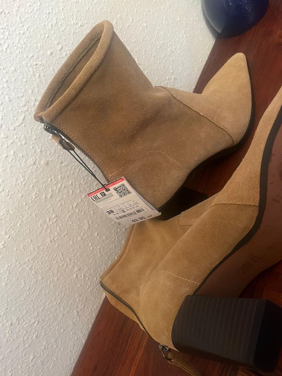 Zara Scarpe da donna: Leder Stiefeletten – Nuovo (secondo la descrizione) da Zürich venduto da Indigo73 1