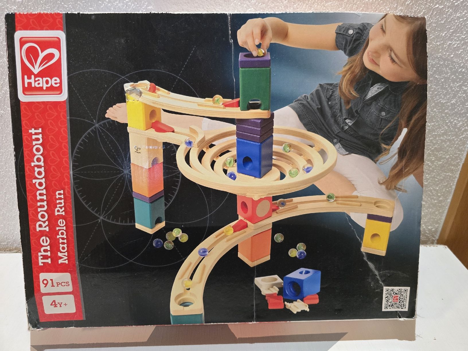 Hape Spielzeuge: Hape Kugelbahn The Roundabout Murmelbahn – Gebraucht aus Schlatt TG von Andis3