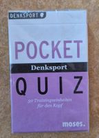 Denksport Pocket Quiz - 50 Trainingseinheiten für den Kopf!