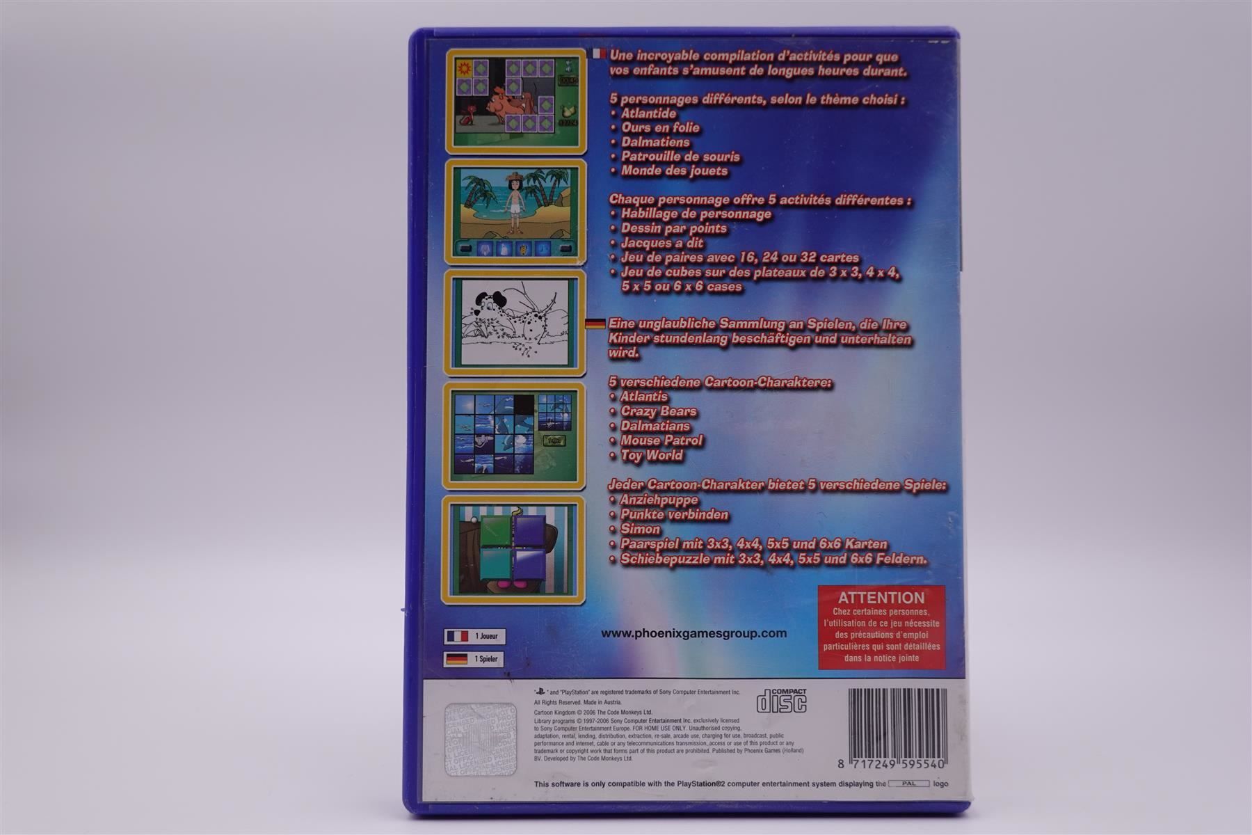 Sony Giochi: Cartoon Kingdom (PS2) – Usato da Herisau venduto da ZelliZone 1