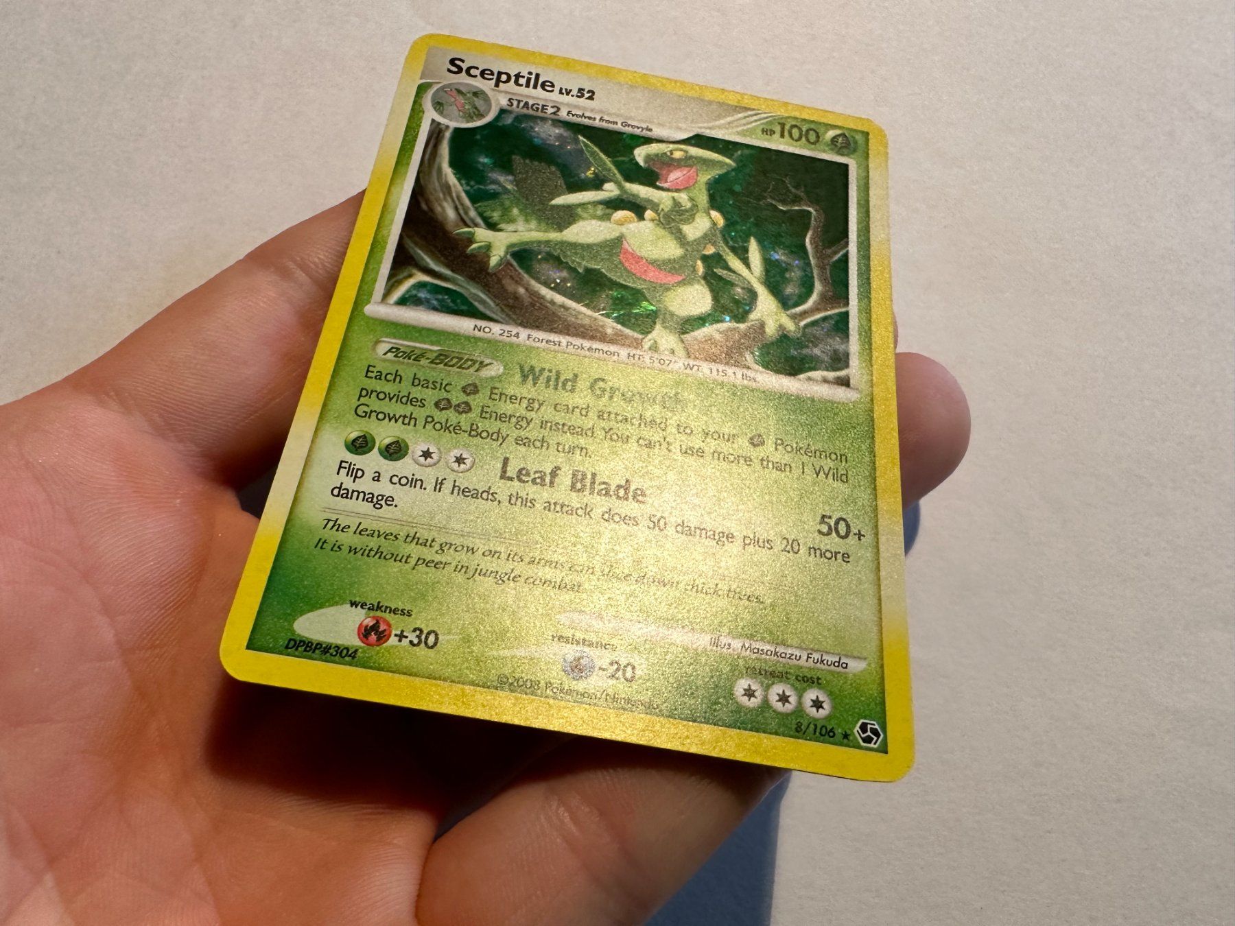 Pokémon Carte collezionabili: Sceptile holo D&P Great Encounters EN – Usato da Hagendorn venduto da Pokecollectorch 1