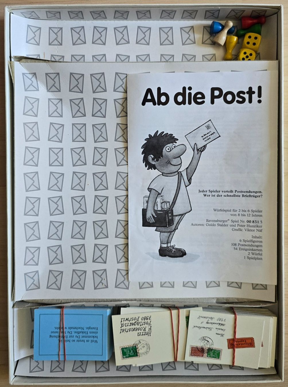 Ravensburger Giochi: Ab die Post! Ravensburger Brettspiel - gebraucht – Usato da Schwerzenbach venduto da Rcbb84 2