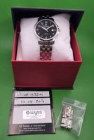 LE TEMPS OF SWITZERLAND DATE SAPHIR SWISS MADE ALL STAINLESS