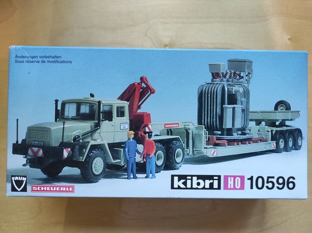KIBRI H0 10126 Scheuerle Schwerlastrolle (Neu (gemäss Beschreibung)) in